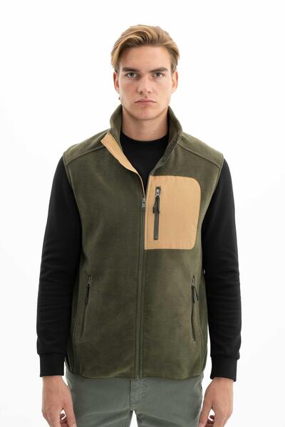 Arma Ar-Ma Men's Winter Softech Fleece Relax Fit Full Zipper Side Pockets Unp...