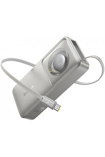 Baseus Εξωτερική μπαταρία, Baseus, 10000mAh, 30W, Γκρι