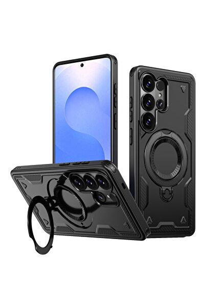 VERTEK Υβριδική Θωρακισμένη Θήκη MagRing Πολλαπλών Γωνιών για Samsung Galaxy ...