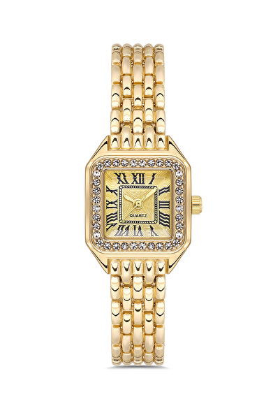 Ticarto Women's Square Stone Minimal Wristwatch Tctsr008006S0513