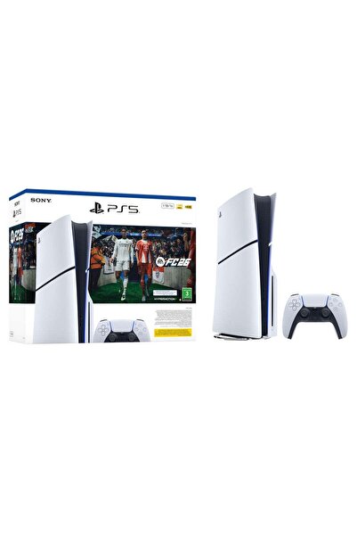 Sony بلاي ستيشن ® 5 كونسول 1 تيرابايت – EA SPORTS FC ™   حزمة من 26 قطعة