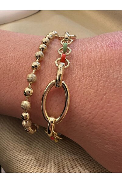 MU&ME BOUTİQUE BİLEKLİK XUPİNG GOLD DORİKA MODEL 17+3 CM