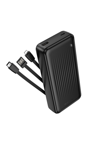 Borofone Power Bank (BJ79A) - cu cabluri USB-C, USB, Lightning, USB, Type-C, ...