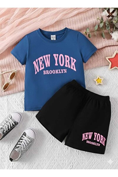 Nice Clothes ΚΑΛΟΚΑΙΡΙΝΟ ΠΑΙΔΙΚΟ ΜΠΛΟΥΖΑΚΙ ΚΑΙ ΣΟΡΤΣ UNISEX (ΕΚΤΥΠΩΣΗ NEWYORK...