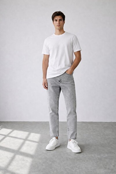 oraystore Ανδρικό τζιν παντελόνι Premium Relaxed Fit Boyfriend