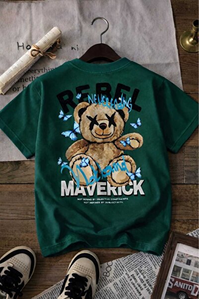 E-ROMA Rebel Printed Unisex Children's T-Shirt 7Gh1