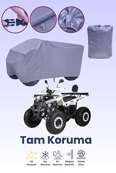 dokaca Gray 4-Season Protection Revolt Ra5 Atv Tarpaulin