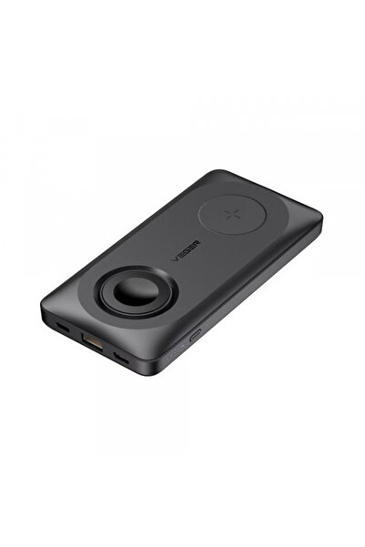 Veger Εξωτερική μπαταρία, Veger, 10000mAh, 22.5W, Μαύρο