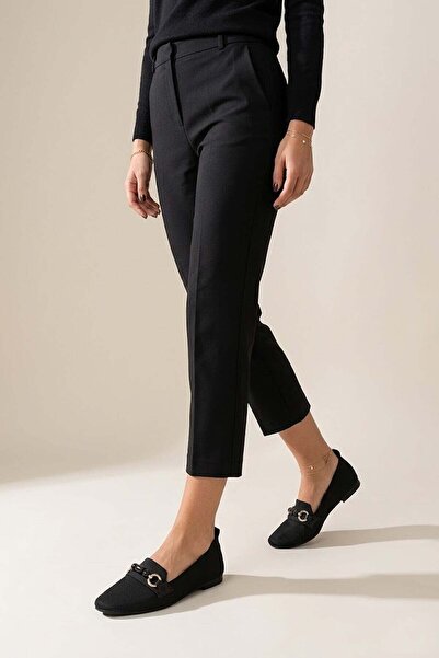 Ayakkabı Fuarı Elit BrkE-1790T Γυναικεία Casual Παπούτσια Μαύρα