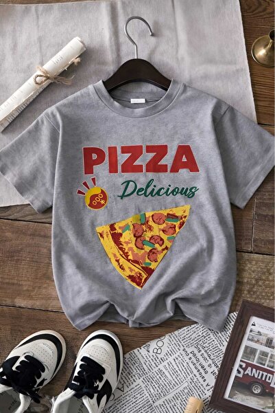 DM DOLCE MORE ΠΙΤΖΑ ΤΥΠΩΜΕΝΟ ΠΑΙΔΙΚΟ ΜΠΛΟΥΖΑΚΙ UNISEX 7GH1