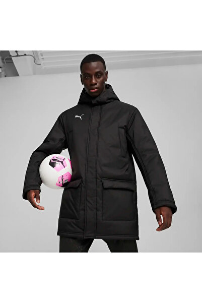 Puma teamFINAL Winter Jacket Siyah Erkek Mont