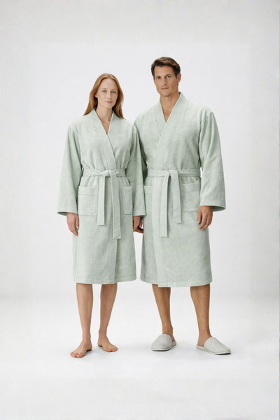İrya Verona Bamboo Bathrobe Set Sage