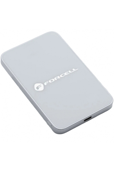 Forcell Εξωτερική μπαταρία, Forcell, 5000mAh, 15W, Λευκό