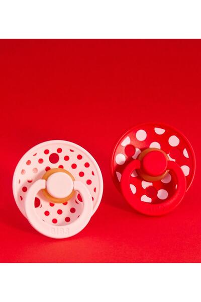 Bibs Studio Polka Small Kauçuk Emzik -Blossom Candy Ap. 0-6 Ay