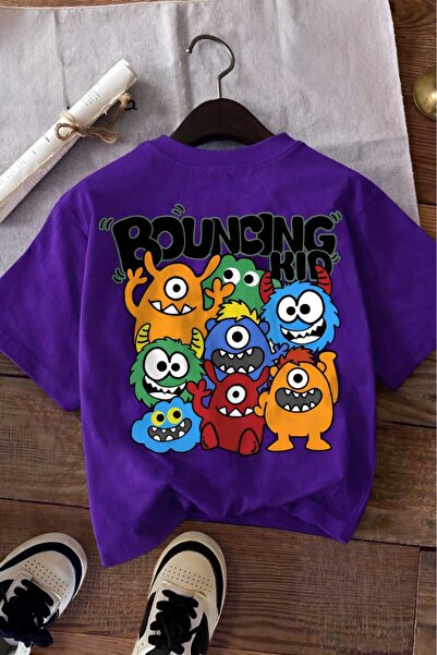 BENROMA BOUNCINGKID ΕΚΤΥΠΩΤΟ ΠΑΙΔΙΚΟ ΜΠΛΟΥΖΑΚΙ UNISEX 7GH1