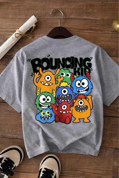 BENROMA BOUNCINGKID ΕΚΤΥΠΩΤΟ ΠΑΙΔΙΚΟ ΜΠΛΟΥΖΑΚΙ UNISEX 7GH1