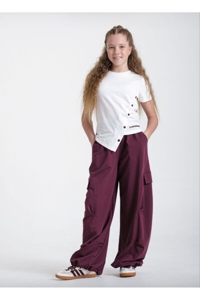 LOCO LOCO Girl's T-Shirt and Pants Set