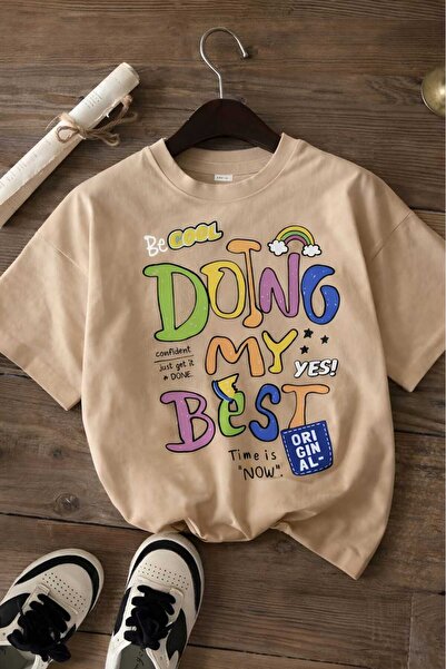 BENROMA ΚΑΝΩ ΤΟ ΚΑΛΥΤΕΡΟ ΜΟΥ ΕΡΓΟΥ ΕΚΤΥΠΩΤΟ ΠΑΙΔΙΚΟ ΜΠΛΟΥΖΑΚΙ UNISEX 8GH6