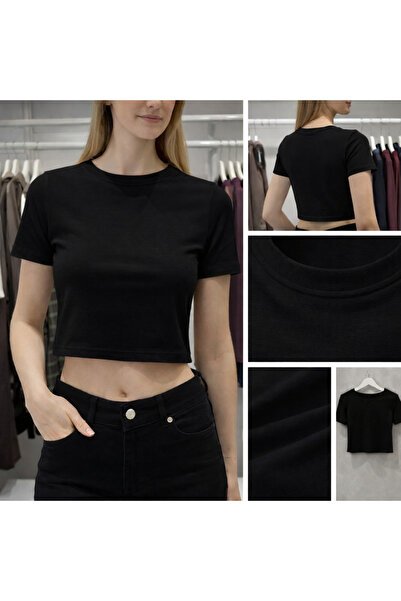 MODA Basic Fit Crop T-Shirt