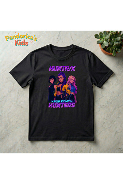 Grafftee Clothing تي شيرت Pandorica's Kpop Demon Hunters (صائدو الشياطين) مصن...