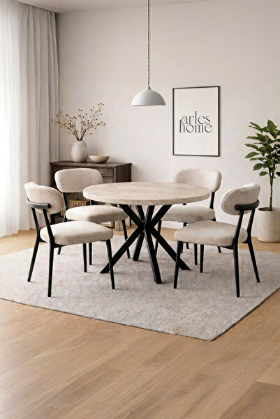 Arles Home 4 Kişilik Masa Takımı