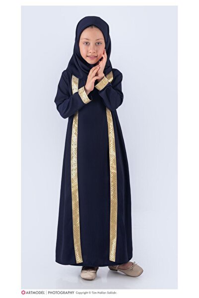 ÖRZİ Kids ΚΟΡΙΤΣΙΣΤΙΚΟ ΦΟΡΕΜΑ ΠΡΟΣΕΥΧΗΣ ΜΕ ΦΑΝΕΛΑ ΚΑΙ ΜΑΝΤΗΛΙ, ΥΦΑΣΜΑ MEDİNE ...