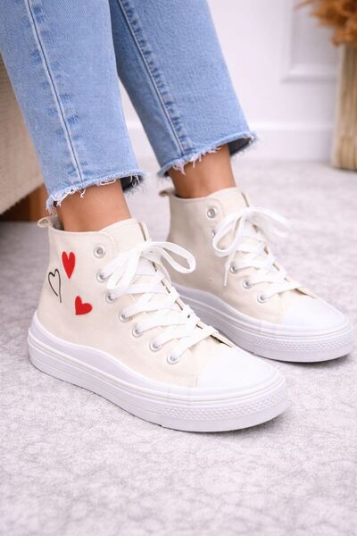 WOMEN Sneakers damă albi tenisi
