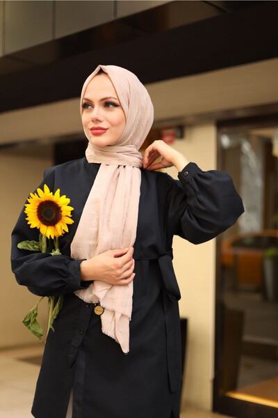 Empressco Losyana Bambu Kraş Şal Bej