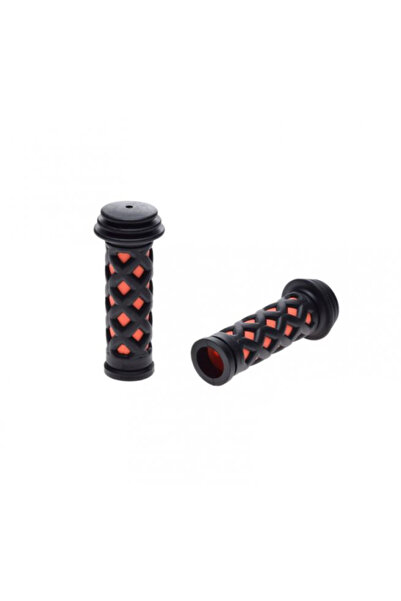 WMX Set mansoane biciclete copii, culoare negru/portocaliu, 85mm