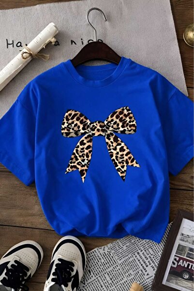 DM DOLCE MORE Ribbon Printed Unisex Children's T-Shirt 8Gh1