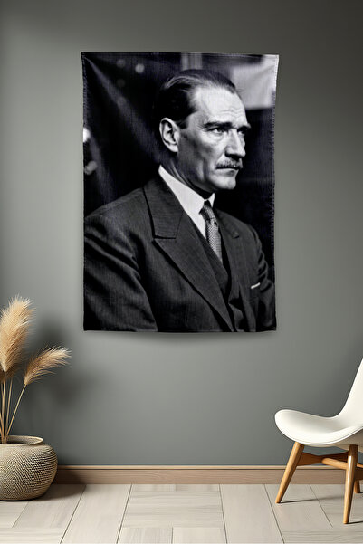Vagonik Ataturk Themed Wall Covering Tapestry Pattern 425