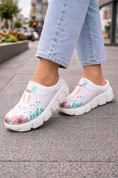 Dr. Mitra ΓΥΝΑΙΚΕΙΕΣ ΟΡΘΟΠΕΔΙΚΕΣ ΠΑΝΤΟΦΛΕΣ ΜΕ ΘΕΜΑ ΛΕΥΚΟ ΚΟΥΝΕΛΙ ΑΝΤΙΟΛΙΣΘΗΤΙ...