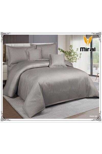 miral مفرش صيفي فندقي Hotel 6قطع خشوه متحركه ساده
