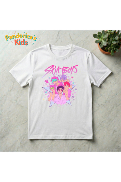 Grafftee Clothing تي شيرت Pandorica's Kpop Demon Hunters (صائدو الشياطين) مصن...