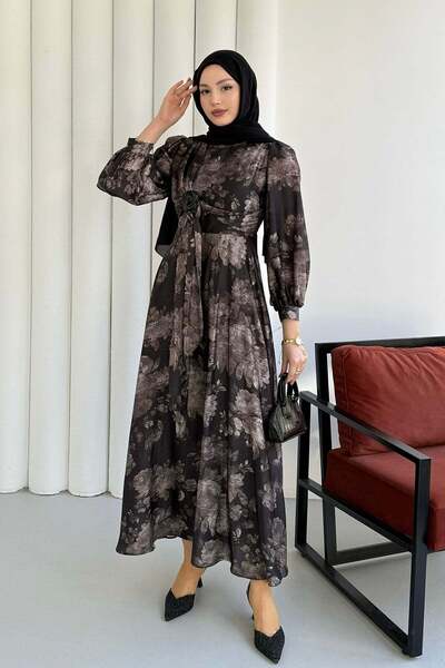 MERVE TESETTÜR ΦΟΡΕΜΑ ΣΑΤΕΝ ΜΕ ΣΧΕΔΙΑ ΚΑΙ ΑΓΚΡΑΦΕΑ