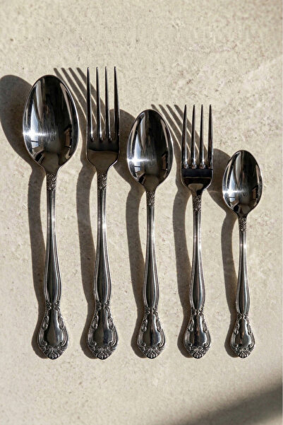 Perotti Royal 30 Parça Paslanmaz Çelik Çatal Kaşık Seti