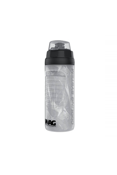 RMS Bidon apa WAG 500ml, culoare transparent/negru