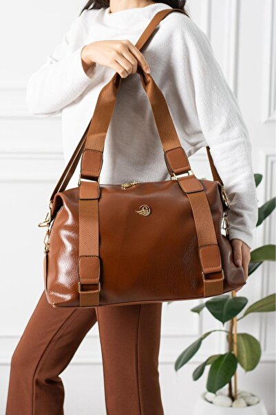 millamoda Women's Soft Faux Leather Casual Hand and Shoulder Bag