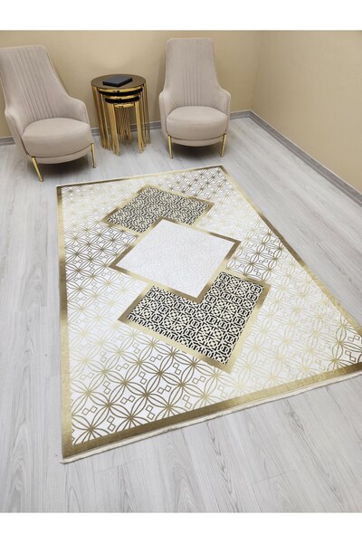 zirvetedarik KAYMAZ DOT TABAN HALI 160X230 - 4 METREKARE / 200X300 - 6 METREKARE