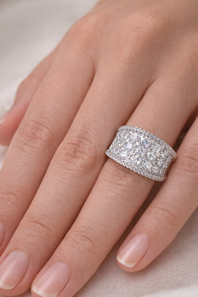 Silver Plated Ring on Steel