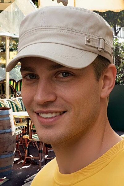 Mood Agenda Ανδρικό καπέλο Castro με λεπτομέρεια από 100% βαμβάκι και ρυθμιζό...