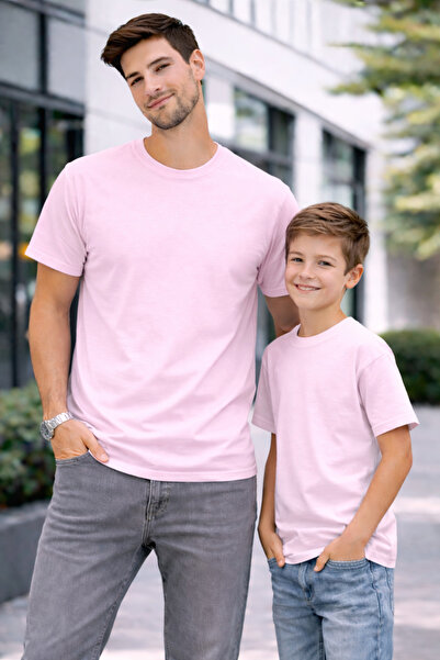 VODEXA Tricou oversize unisex pentru copii Baba, tricou Twin, imprimat DAD SI...
