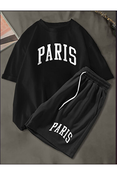 Joetsu ΝΕΑ ΥΟΡΚΗ Σετ μπλουζάκι με στάμπα και σορτς