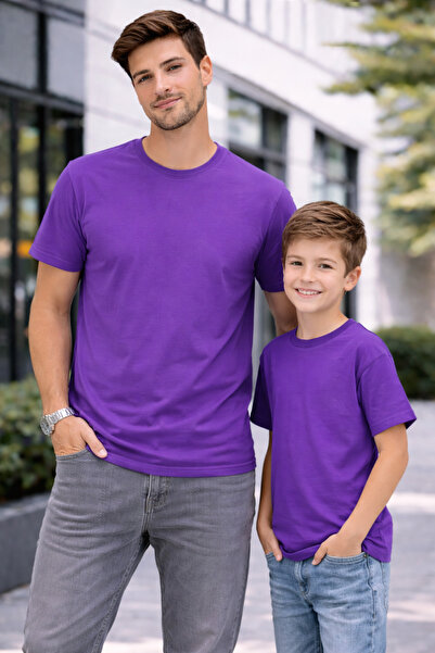 VODEXA Tricou oversize unisex pentru copii Baba, tricou Twin, imprimat DAD SI...