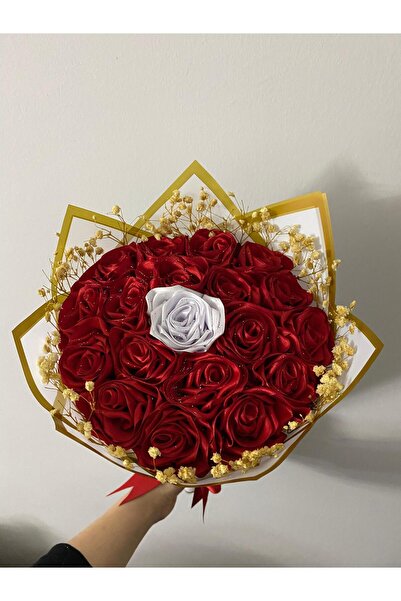 Yıldızköşesi Before You after You Flower Bouquet Non-Fading Artificial Rose B...