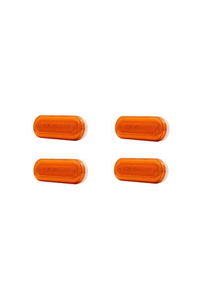 ERK Φώτα πλευρικής σήμανσης LED γενικής χρήσης για ρυμουλκούμενα φορτηγών 12–24V