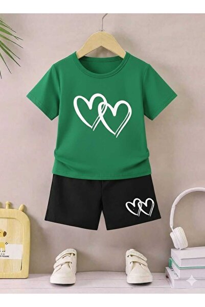 Nice Clothes ΚΑΛΟΚΑΙΡΙΝΟ ΠΑΙΔΙΚΟ ΣΕΤ ΜΠΛΟΥΖΑΚΙ-ΣΟΡΤΣ ΟΥΝΙΣΕΞ (ΜΕ ΣΧΕΔΙΟ ΚΑΡΔΙ...