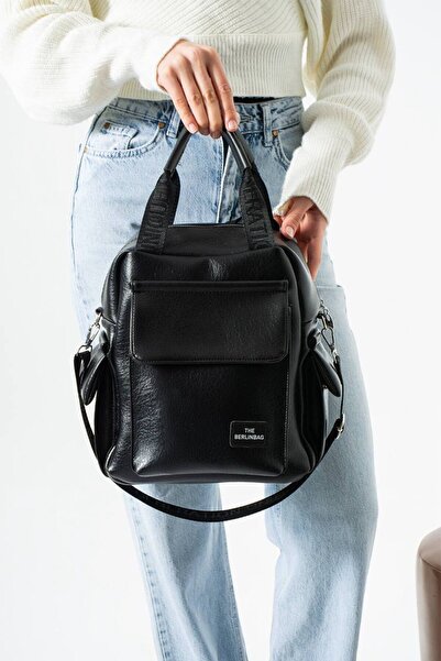 WİKİDAYS.S MODA TRENDİ Women's Soft Leather Backpack Daily Use Stylish Bag