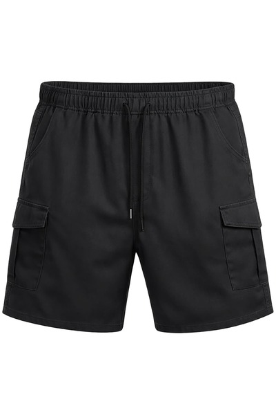 tambattal Τζιν σορτς Lycra σε μεγάλο μέγεθος με τσέπες Cargo - Άνετη εφαρμογή