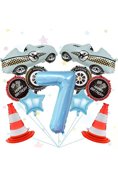 ÇITIPITISTORE Σχέδιο πάρτι γενεθλίων με θέμα το αγωνιστικό αυτοκίνητο, με φιγ...